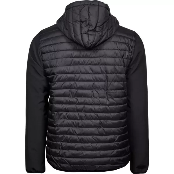  Jachetă pentru bărbați TEE JAYS | TJ 9628 NEGRU/NEGRU 
