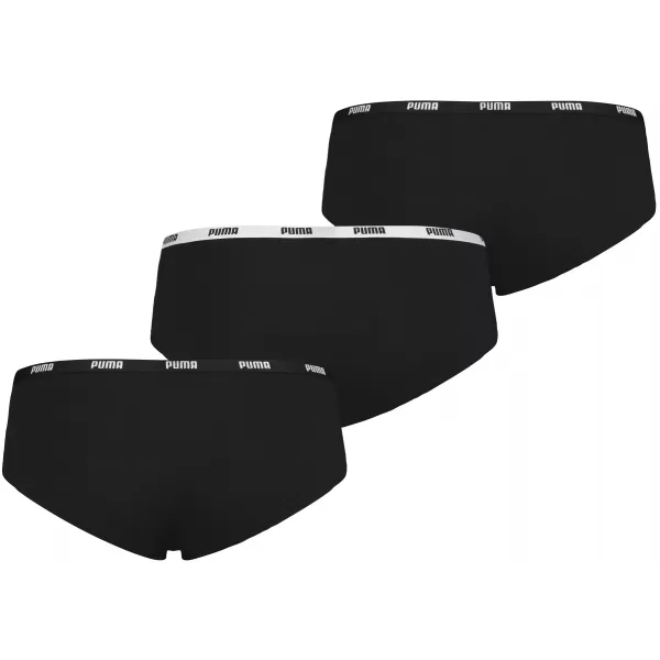  Chiloți PUMA HIPSTER 3P PACK 90759202 NEGRU 