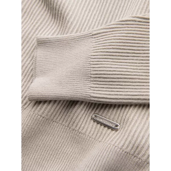  Pulover pentru bărbați OMBRE OM-SWSW-0182 BEJ 