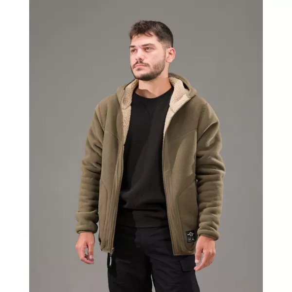  Hanorac fleece PENTAGON IANOS SHERPA 2 K09057 NEGRU/GRI LUP 