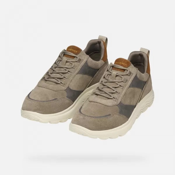  Adidași pentru bărbați GEOX G011277 GRI 