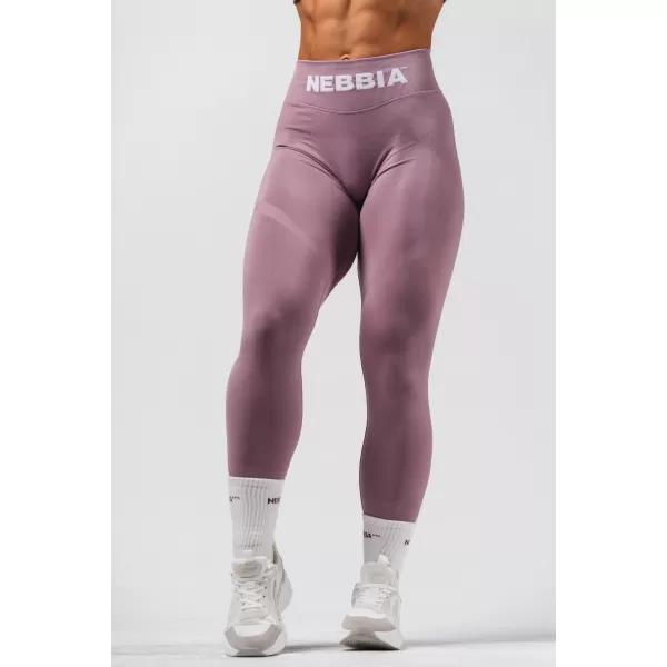  Jambiere Push Up cu talie înaltă FLOW FĂRĂ CURSURI 496 ROZ Nebbia 
