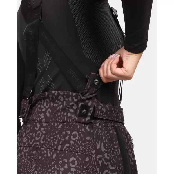  Pantaloni de schi pentru femei KILPI TORIEN-W ZL0407KI NEGRU 