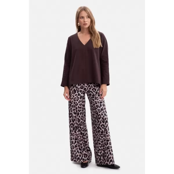  Bluza de dama BEWEAR B304 CIOCOLATA NEAGRA 