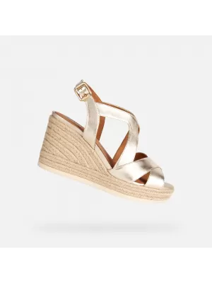 Sandale de dama GEOX PONZA DE AUR