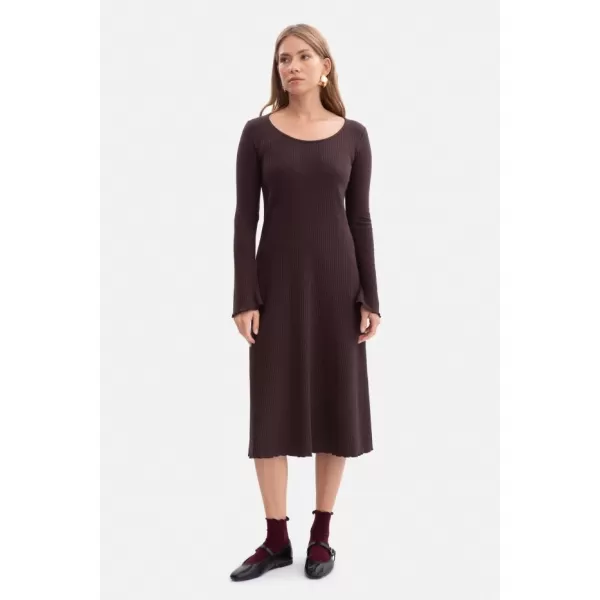  Rochie BEWEAR B308 CIOCOLATA NEAGRA 