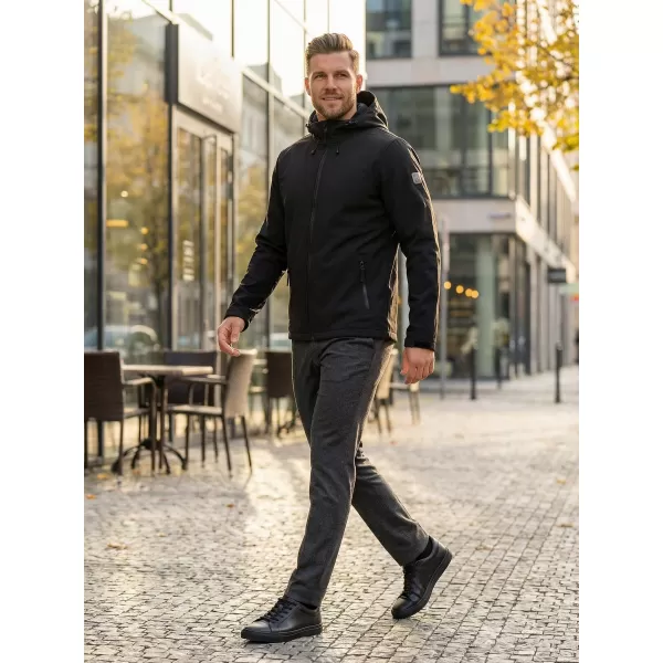  Jacheta pentru bărbați ALTISPORT NEWET NEGRU 