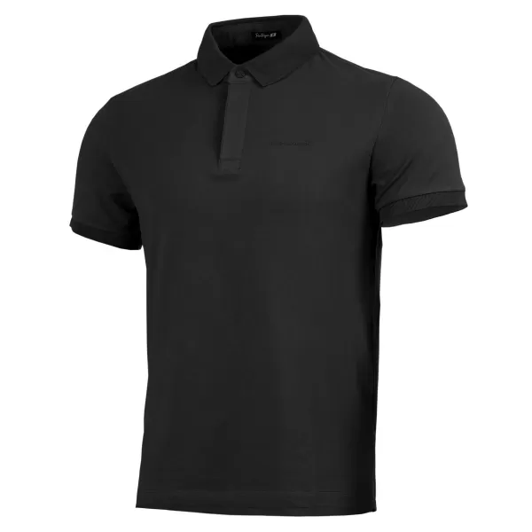  Tricou pentru bărbați cu guler PENTAGON VALOR POLO SHIRT K09051 NEGRU 