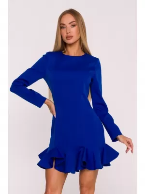 Rochie MOE M880 ALBASTRU REGAL