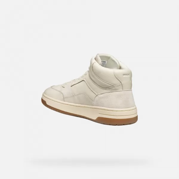  Adidași pentru bărbați GEOX SEDRAL COURT G011442 CREMOS 