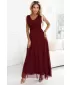 Rochie NUMOCO 637-1 BURGUNDIA