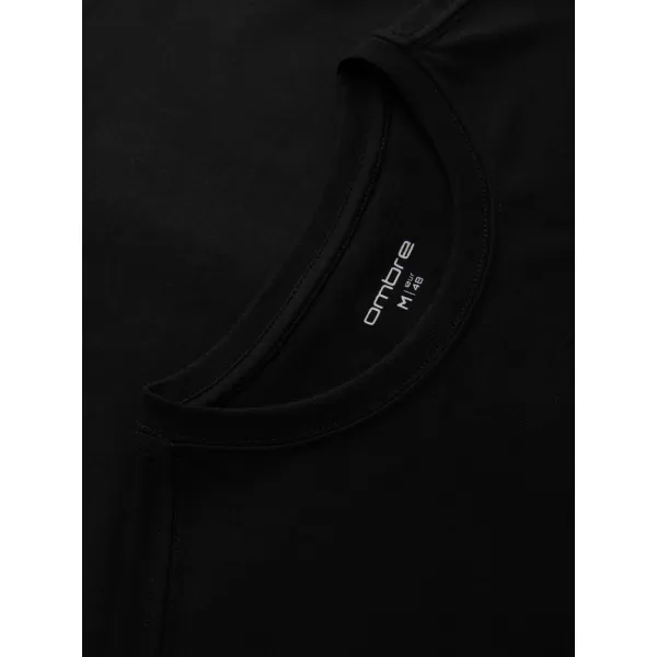  Cămaşă OMBRE OM-TSPT-0248 NEGRU 