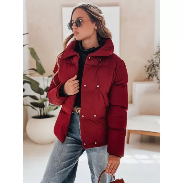  Geacă pentru doamne DSTREET TY4957 CLARET 