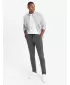 Pantaloni pentru bărbați OMBRE OM-PACP-0116 NEW GRI ÎNCHIS
