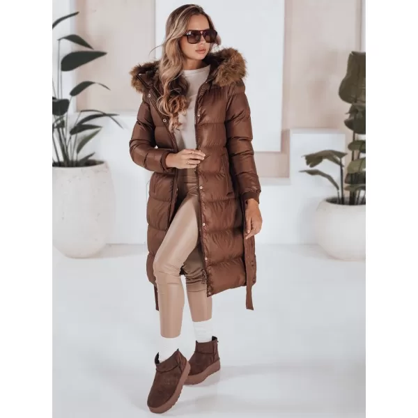  Palton de damă DSTREET TY5009 MARO 