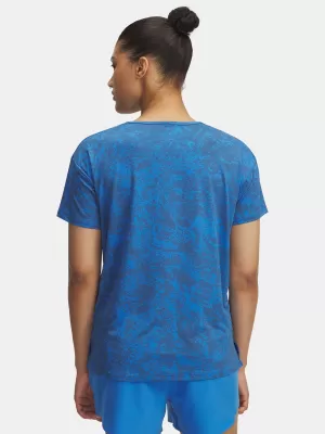 Tricou pentru femei UNDER ARMOUR VANISH ENERGY SS 2.0 PRINT 1389222-402 ALBASTRU