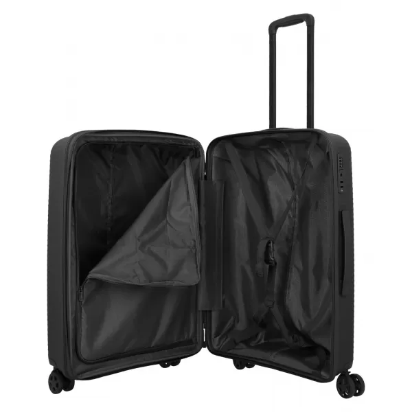  Valiză TRAVELITE Air Stripe M NEGRU 