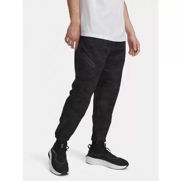  Pantaloni de trening pentru bărbați UNDER ARMOUR UA UNSTOPPABLE WOVEN JOGGER 1388823-005 NEGRU 