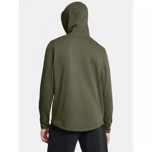  Hanorac pentru bărbați UNDER ARMOUR UA RIVAL TERRY LC HD 1370401-390 VERDE 