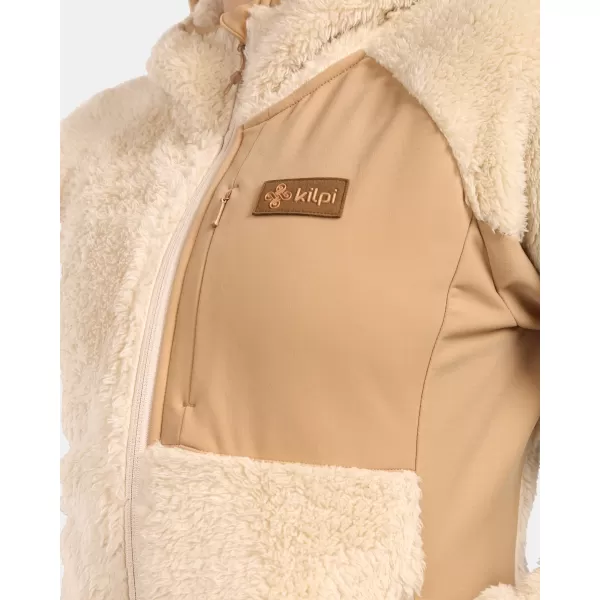  Hanorac de damă din fleece KILPI NORKA-W ZL0204KI BEJ 