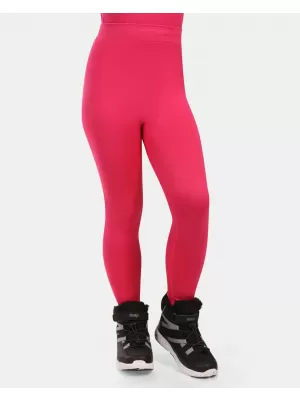 Pantaloni termici pentru fete KILPI OLINE-JG ZJ0505KI ROZ