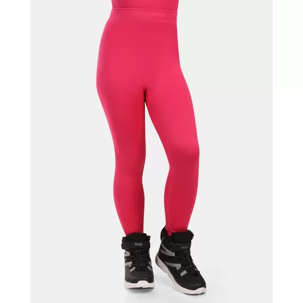  Pantaloni termici pentru fete KILPI OLINE-JG ZJ0505KI ROZ 