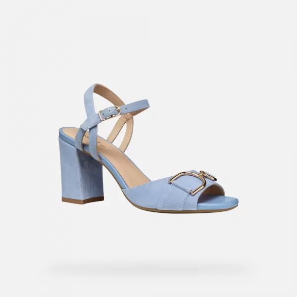  Sandale de dama GEOX NEW ERAKLIA 80 ALBASTRU DESCHIS 