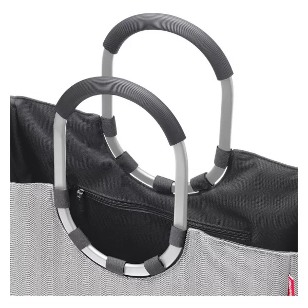  Geantă de mână REISENTHEL LOOPSHOPPER L GRI HERINGBONE 
