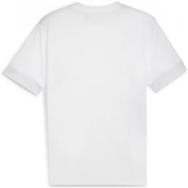  Jersey pentru bărbați PUMA TEAMGOAL MATCHDAY JERSEY 705747_04 PUMA WHITE/NEGRU/FEATHERGRAY 