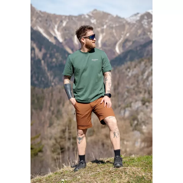  Cămaşă NORDBLANC CAMPING NBSMT8157 VERDE ÎNCHIS 