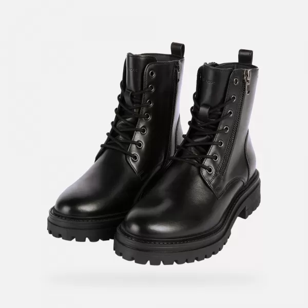  Pantofi de dama GEOX IRIDEA G004094 NEGRU 