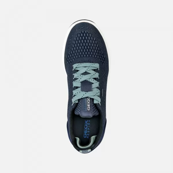  Adidași de damă GEOX SPHERICA 4X4 B ABX ALBASTRU ÎNCHIS 