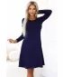 Rochie NUMOCO 567-2 ALBASTRU ÎNCHIS