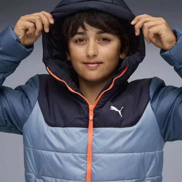  Sacou PUMA ESS HOODED PADDED JACKET 68522634 COOL ALBASTRU 