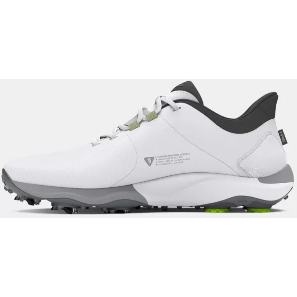  Pantofi pentru bărbați UNDER ARMOUR UA DRIVE PRO WIDE 3026919-100 ALB 