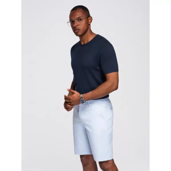  Tricou pentru bărbați OMBRE OM-TSCT-0252 ALBASTRU MARIN 