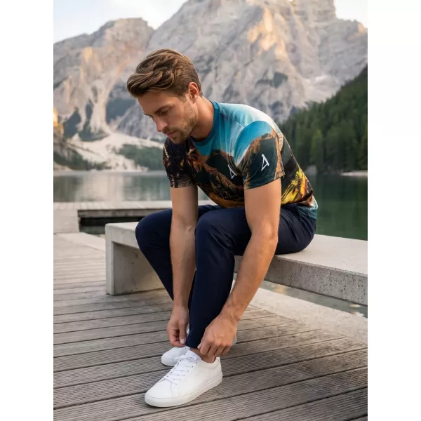  Cămașă de agrement pentru bărbați premium ALTISPORT VOJ/ALM116TR06 COLIBĂ 