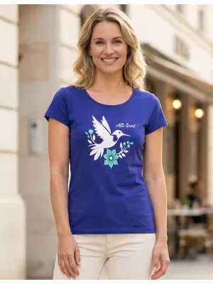 Tricou pentru femei cu mâneci scurte ALTISPORT ALW192122 REGAL
