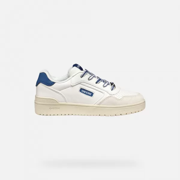  Adidași pentru băieți GEOX WASHIBA J55LQD05422C0899 ALB 