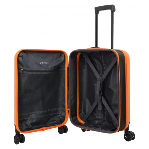  Valiză TRAVELITE BASICS FOLDABLE TROLLEY S PORTOCALE 