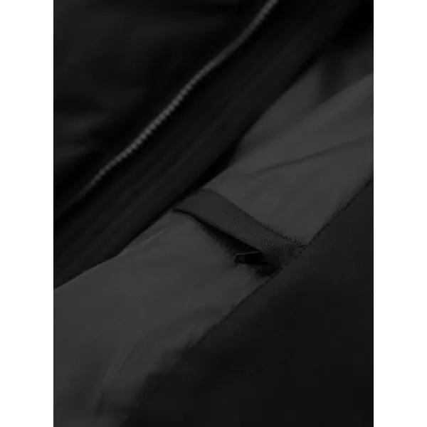  Palton pentru bărbați OMBRE OM-JALJ-0264 NEGRU 