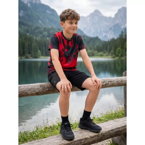  Premium funcțional pentru copii ALTISPORT VOJ/ALK076TR01 ROȘU -BLACK 