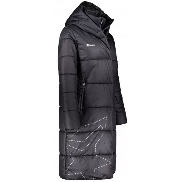  Palton de damă KIXMI VENECIA NEGRU/ALB 