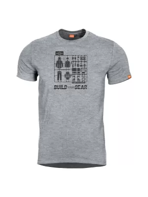 tricou PENTAGON AGERON BUILD YOUR GEAR K09012 MELANGE