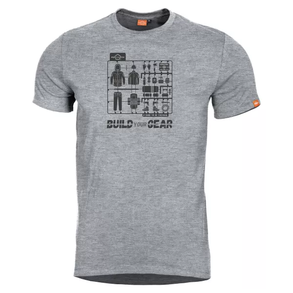  tricou PENTAGON AGERON BUILD YOUR GEAR K09012 MELANGE 