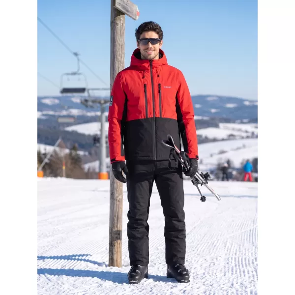  Geaca de iarna pentru barbati ALTISPORT GALLANT ROŞU 