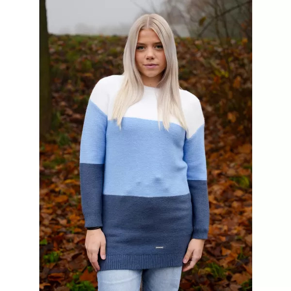  Pulover de dama KIXMI VIENNA ALBASTRU 