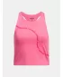 Maieu de fete UNDER ARMOUR G MOTION BRANDED CROP TANK 1390079-672 ROZ