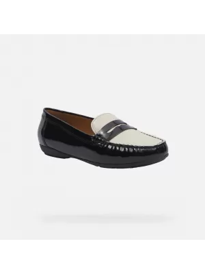 Mocasini de dama GEOX ANNYTAH MOC G000633 NEGRU