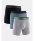 Boxeri pentru bărbați UNDER ARMOUR M UA PERF COTTON (3KS) 1383889-035 ALBASTRU JASP